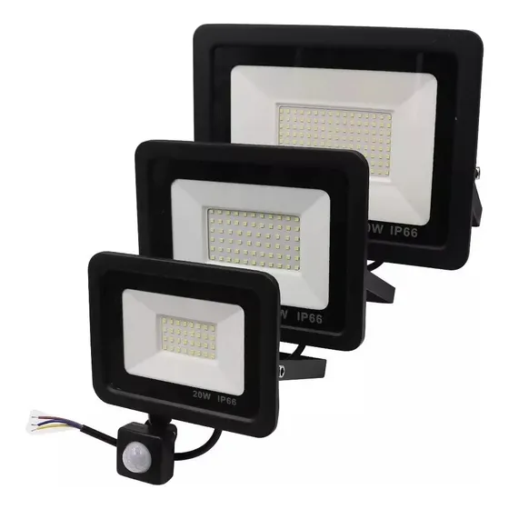 Foco Led Exterior Con Sensor Movimiento 200w Ip66
