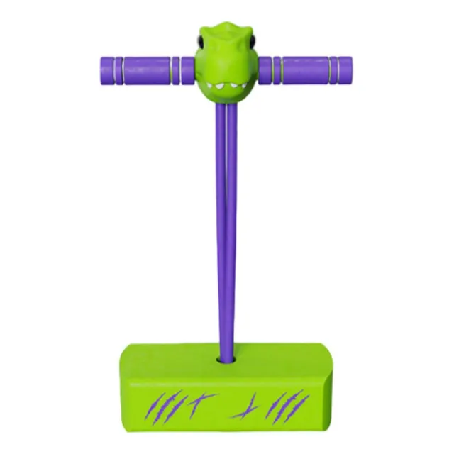 Saltador Pogo Con Asa, Juguete For Saltar, Agarre Verde