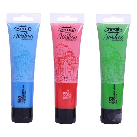 Acrílico Artel 100ml - Coleccion Completa Color Blanco Titanio 112