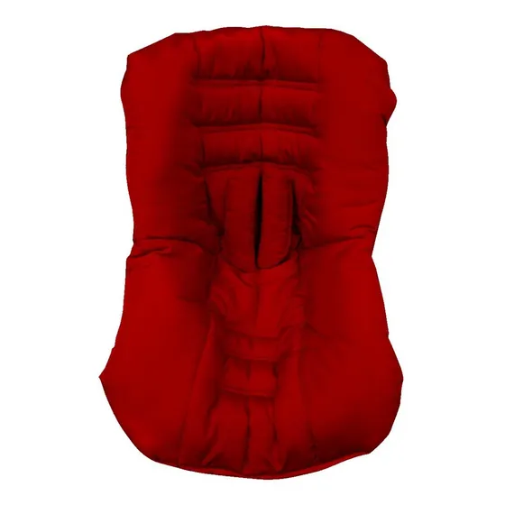 Capa De Bebe Conforto Macia Universal Até 13 Kilos Cor Vermelho