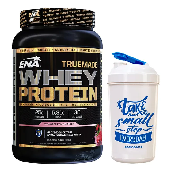 True Made Whey Protein 2 Lb Ena + Vaso Isolate Concentrate