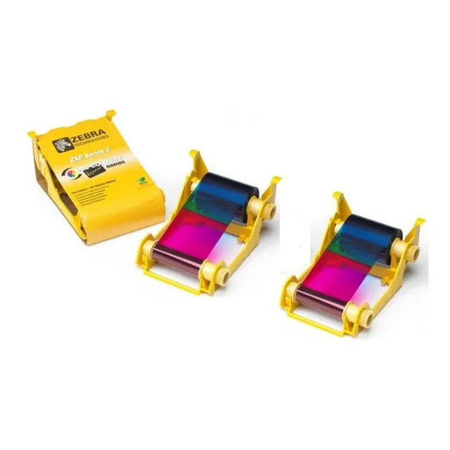 Ribbon Ymcko Zebra 800033-340 280 Impresiones 3 Piezas