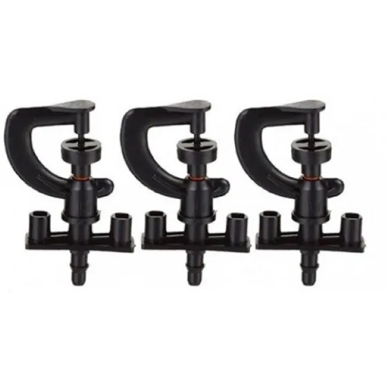 Microaspersor 5mm Para Sistemas De Riego Paquete X10 Und 