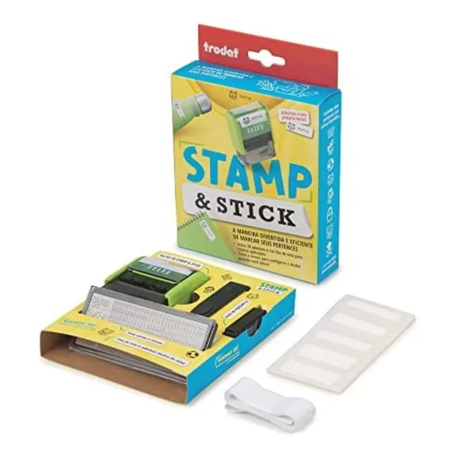 Carimbo Stamp & Stick Organizer Material Escolar - Trodat
