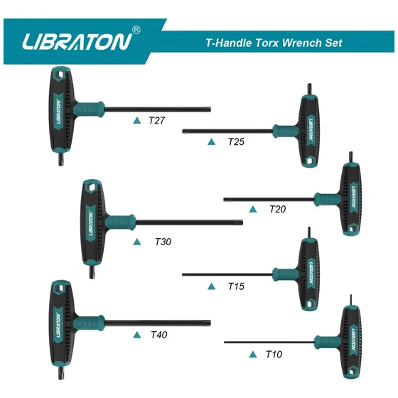 Conjunto De Llave De Mango De Libraton T, Juego De Llave Tor