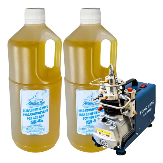 Oleo Lubrificante Para Compressor Pcp Yong Heng Aw46 2 Litro