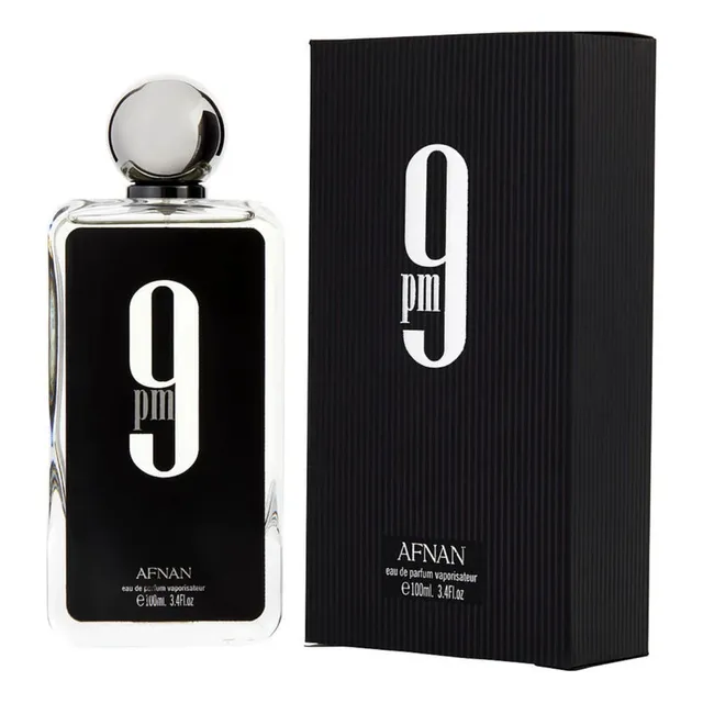 Perfume Arabe 9 Pm Negro 100ml Afnan