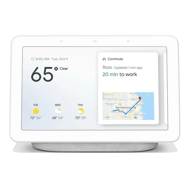 Google Nest Hub 2 Segunda Generación Chip Soli Charcoal