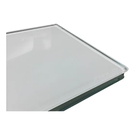 Tampo Vidro Extra Clear Branco Temperado 08mm  120cm X 100cm