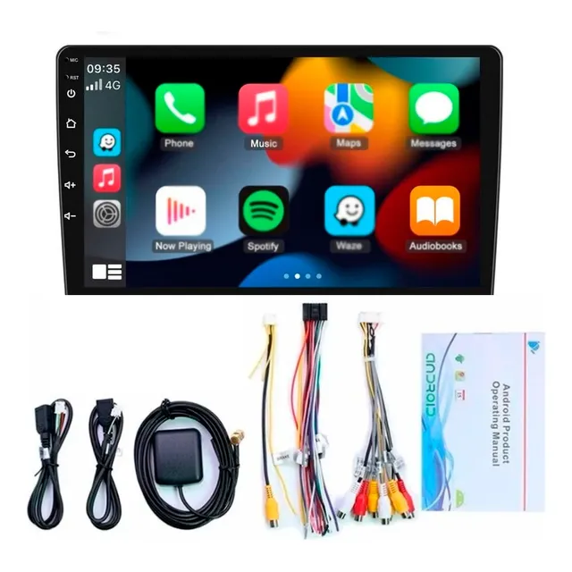 Radio Android 2 Din 9 Pulgadas Carplay Android Auto Gps Wifi
