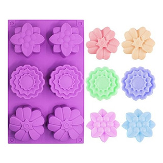 Molde Silicona Floral - Gelatinas Flan Velas Jabón Artesanal Molde Silicona Floral - Gelatinas Flan Velas Jabón Artesanal