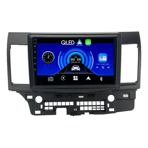 Sistema Multimídia Para Veículo Mitsubishi Nx 501 Bc - Preto