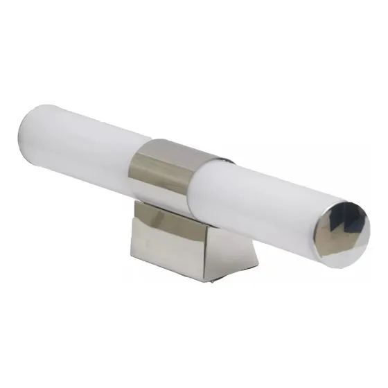 Lampara Led Decorativa 8w Centro Plateado Luz Blanca