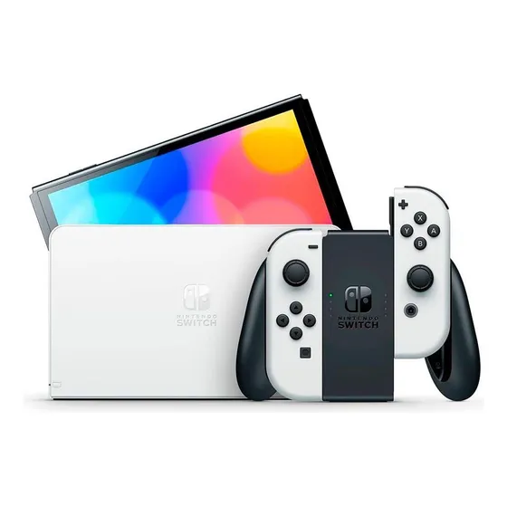Nintendo Switch Oled 128gb+ De 50 Jogos