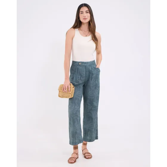 Pantalón De Mujer Moda Marca Patprimo Color Verde #30072009