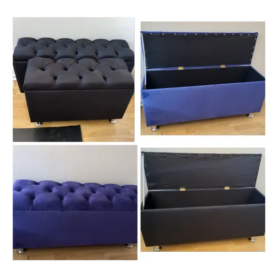 Baúl Banqueta, Pie De Cama, Butaca
