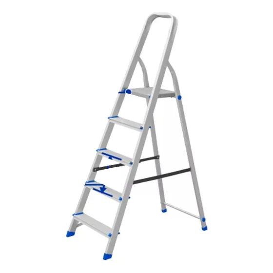 Escalera Familiar Aluminio 5 Escalones 120kg Wadfow Wld3h05