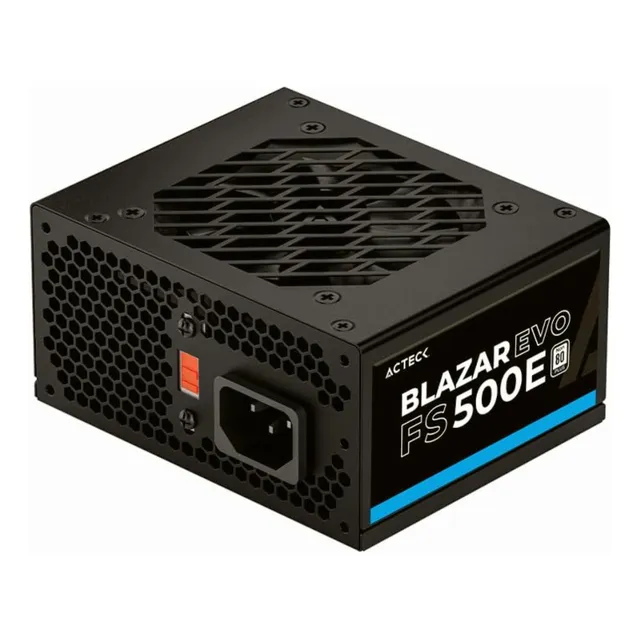 Acteck Fuente De Poder Pc 500w Blazar Evo Fs500e Slim Micro