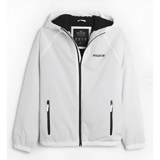 Chaqueta Hollister Hombre Con Capucha Original
