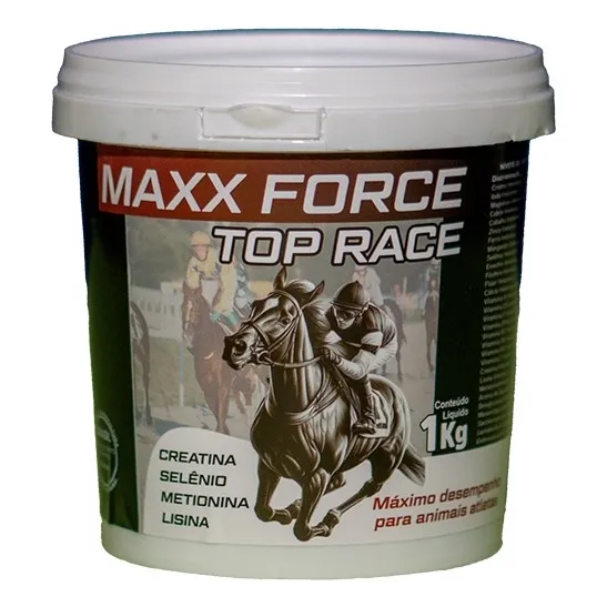 1 Kg Maxx Force Top Race Vaquejada+massa Muscular