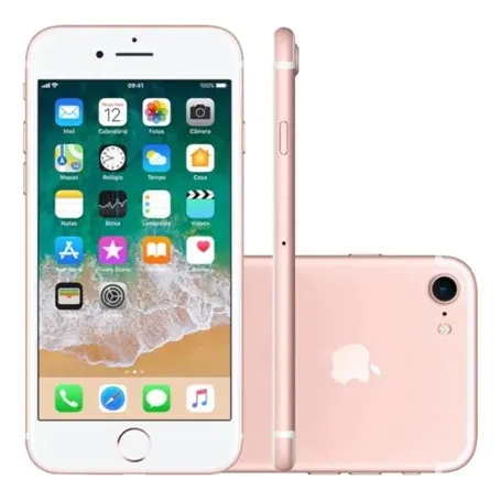Apple iPhone 7 - 128gb - Rosé - Impecável