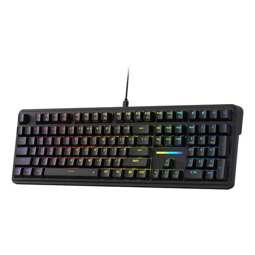 Teclado Para Jogos Sem Fio Redragon K719 Com Tela Tft Azul