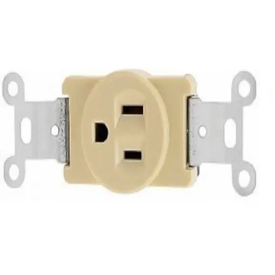 Tomacorriente Tipo 270 Sencillo 110v-220v Mayor Y Detal