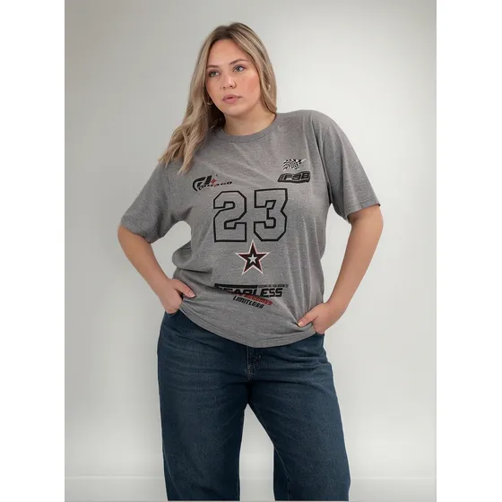 Remera Fearless - Algodón Dama T/especial
