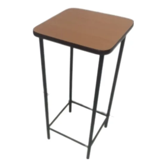 Taburete Base Metalica Extrafuerte Tope Formica