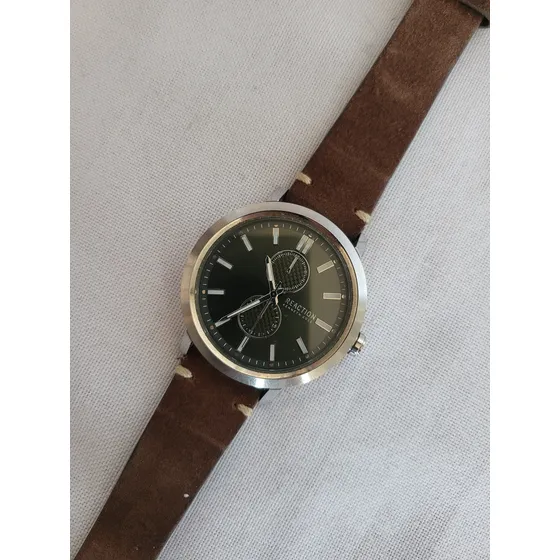 Reloj Caballero Kenneth Cole  44mm Café Acero Verde