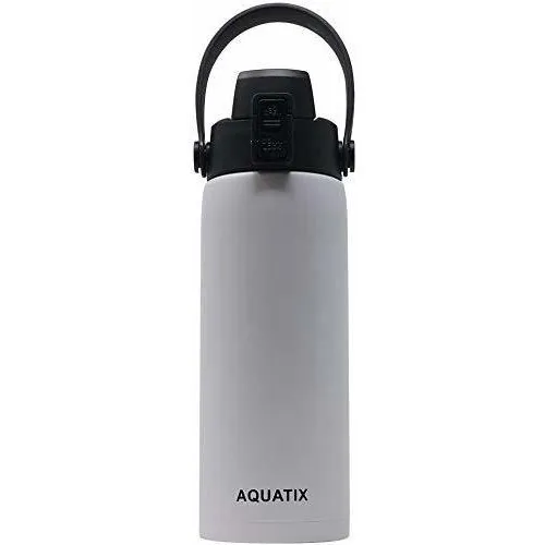 Nuevo Aquatix (blanco, 21 Onzas) Puro Acero 3d1xx