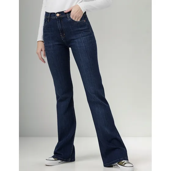Jeans Dama Tiro Alto Oxford  Eva  Cenitho Art. 315