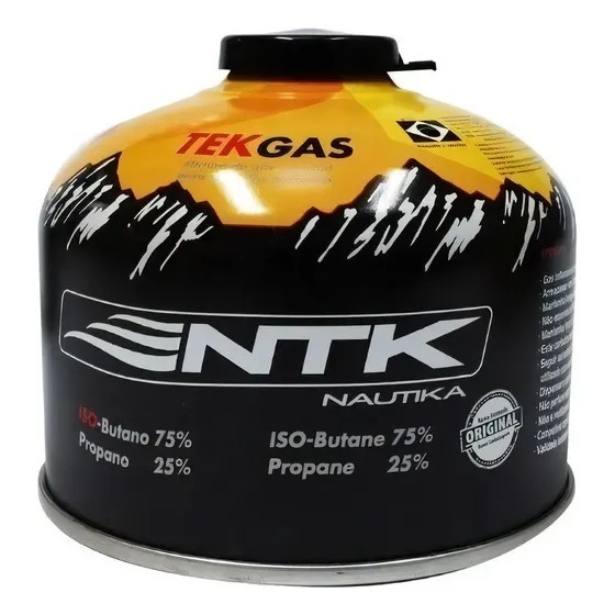 Cartucho de gás Ntk 230 Grs. Acampamento de propano butano Azteq