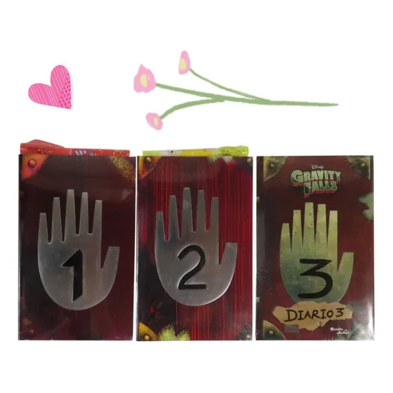 Diarios Gravity Falls 1, 2, Y 3