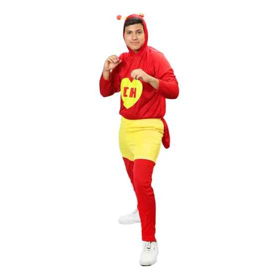 Disfraz De Chapulin Colorado Hombre Adulto