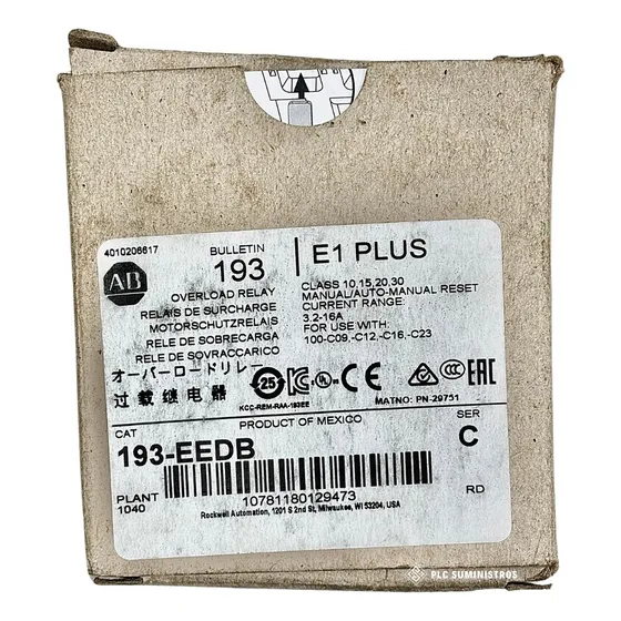 Allen-bradley 193-eedb  Rele De Sobrecarga 