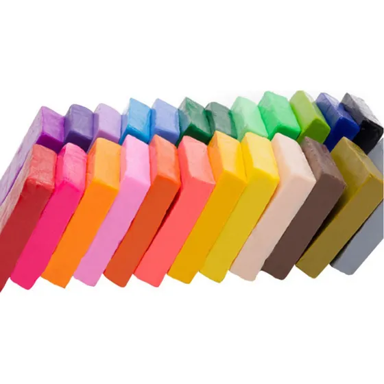 Para  Argila De Polímero Colors Clay 24 Polymer Block Small