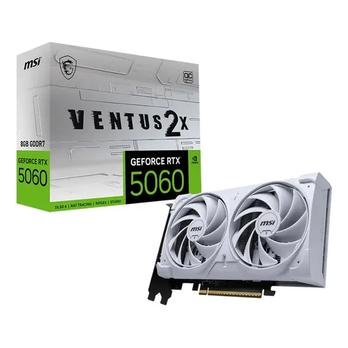 Placa gráfica Msi Geforce Rtx 5060 8gb Gaming Trio Oc White