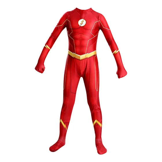 Disfraz Para Niño Flash Superhéroe Comics