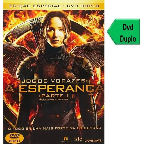 Dvd Jogos Vorazes A Esperança Parte I  - Novo E Lacrado