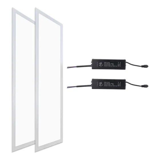 2x Plafon Retangular Led 48w Painel Embutir No Forro 30x120