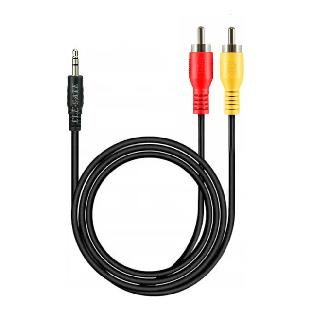 Cable Adaptador Jack 3.5mm A Salida Audio Rca