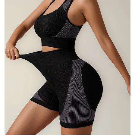 Short Mujer Calzas Cortas Push Up Deportiva  Gimnasio Yoga