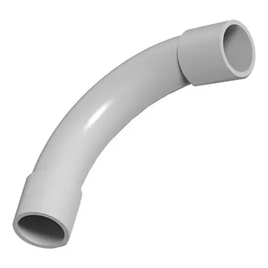Curva 50mm Pvc Genrod Sistelectric Para Caño Rígido Pack X 5