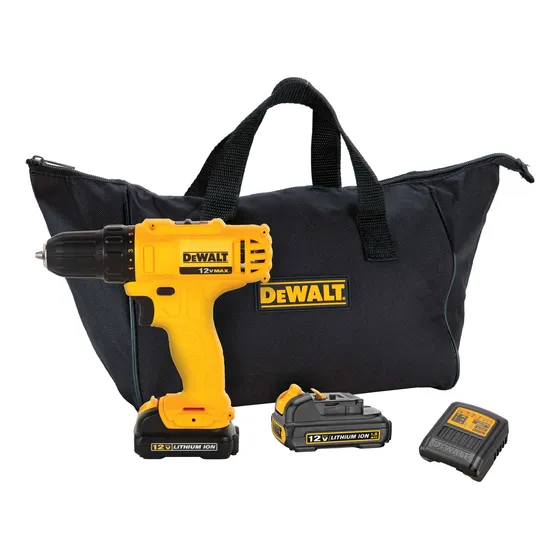 Taladro Atornillador 12v Max. /10mm Dcd700c2-b2 - Dewalt