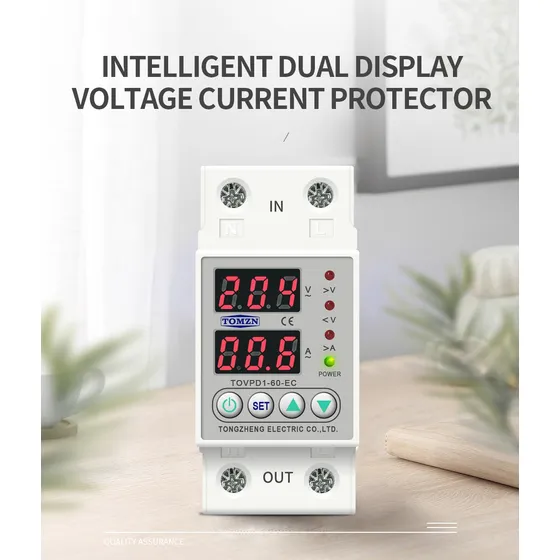 Protector Monofásico Inteligente Programable Con Display