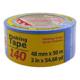 Masking Tape Azul 14 Dias Navitek 140 Para Pintar 48mm X 50m Masking Tape Azul 14 Dias Navitek 140 Para Pintar 48mm X 50m
