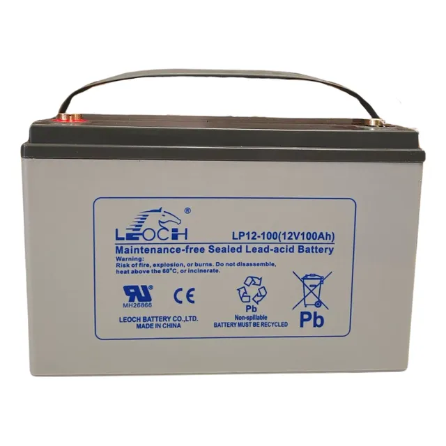 Bateria Recargable Leoch 12v 100ah Lp12-100.0