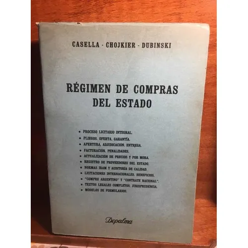 Regimen De Compras Del Estado - Casella Dubinski