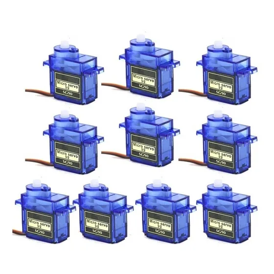 10 Piezas Servomotor Micro Sg90 1.6kg Servo Motor Arduino